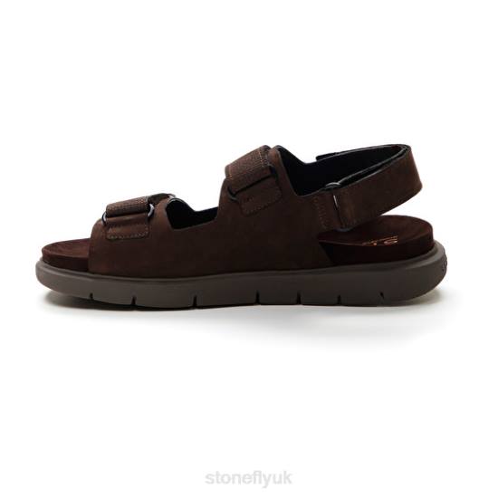 Men HYDRA 2 NABUK/NABUK PRINT 02Z Stonefly 0BDD361 Sandals