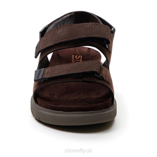 Men HYDRA 2 NABUK/NABUK PRINT 02Z Stonefly 0BDD361 Sandals