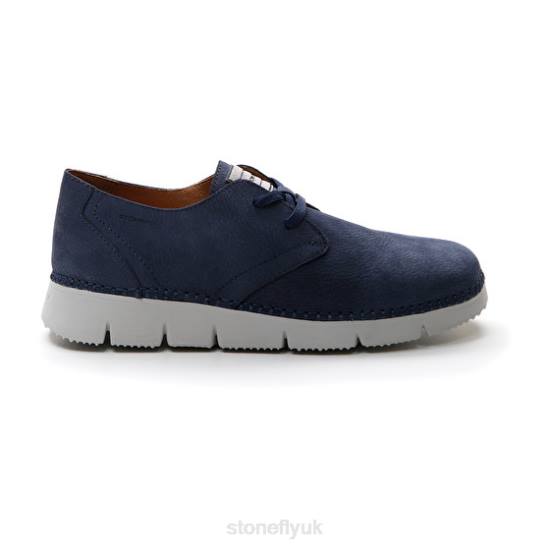 Men ELITTE MAN 14 NABUK Midnight Blue Stonefly 0BDD325 Shoes