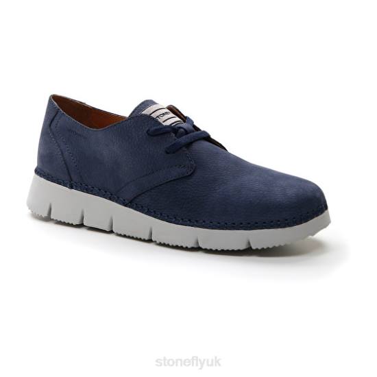 Men ELITTE MAN 14 NABUK Midnight Blue Stonefly 0BDD325 Shoes