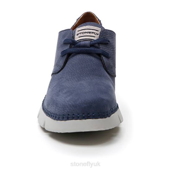 Men ELITTE MAN 14 NABUK Midnight Blue Stonefly 0BDD325 Shoes