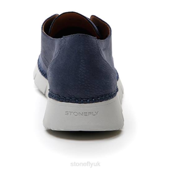 Men ELITTE MAN 14 NABUK Midnight Blue Stonefly 0BDD325 Shoes