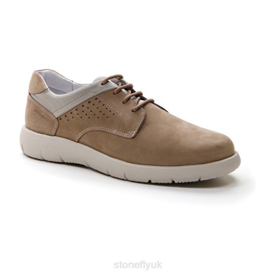 Men STREAM 11 NABUK/TEXTILE Khaki Stonefly 0BDD343 Shoes