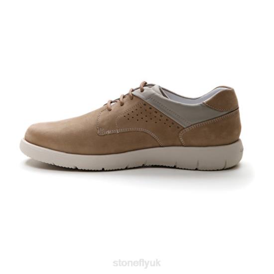Men STREAM 11 NABUK/TEXTILE Khaki Stonefly 0BDD343 Shoes