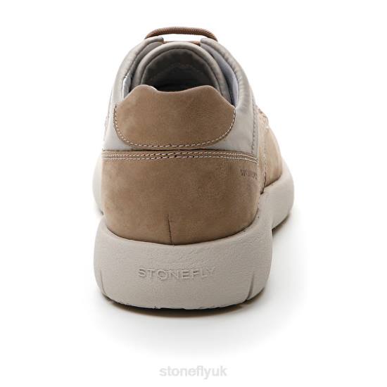 Men STREAM 11 NABUK/TEXTILE Khaki Stonefly 0BDD343 Shoes