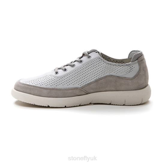Men STREAM 20 NAPPA LTH /VELOUR Gryphon Gray Stonefly 0BDD328 Shoes