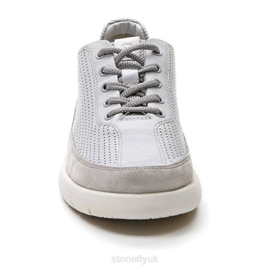 Men STREAM 20 NAPPA LTH /VELOUR Gryphon Gray Stonefly 0BDD328 Shoes
