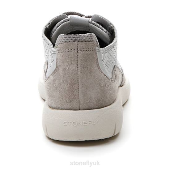 Men STREAM 20 NAPPA LTH /VELOUR Gryphon Gray Stonefly 0BDD328 Shoes