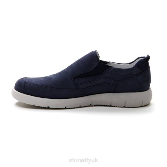 Men STREAM 22 NABUK/TEXTILE Dark Blue Stonefly 0BDD334 Shoes