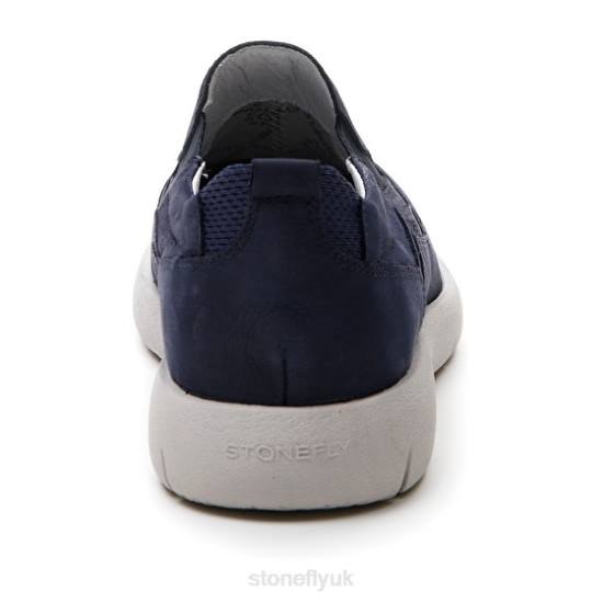 Men STREAM 22 NABUK/TEXTILE Dark Blue Stonefly 0BDD334 Shoes