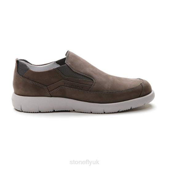 Men STREAM 22 NABUK/TEXTILE Titanium Gray Stonefly 0BDD335 Shoes