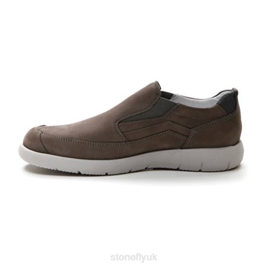 Men STREAM 22 NABUK/TEXTILE Titanium Gray Stonefly 0BDD335 Shoes