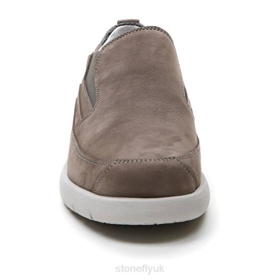 Men STREAM 22 NABUK/TEXTILE Titanium Gray Stonefly 0BDD335 Shoes