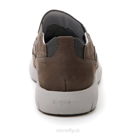 Men STREAM 22 NABUK/TEXTILE Titanium Gray Stonefly 0BDD335 Shoes