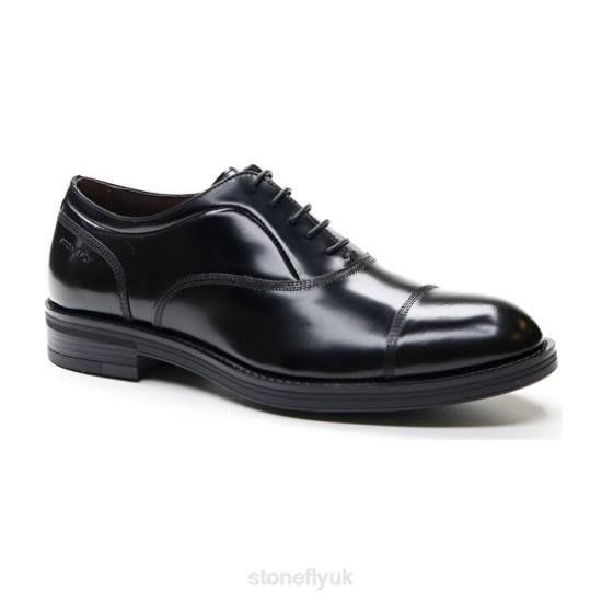 Men CARNABY 1 BRUSH OFF LTH Black Stonefly 0BDD347 Shoes