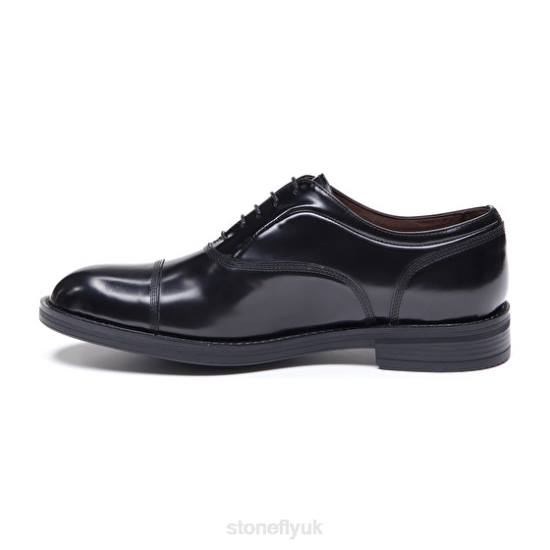 Men CARNABY 1 BRUSH OFF LTH Black Stonefly 0BDD347 Shoes