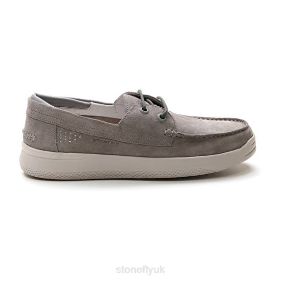 Men CUSTER 12 VELOUR Charcoal Stonefly 0BDD314 Shoes