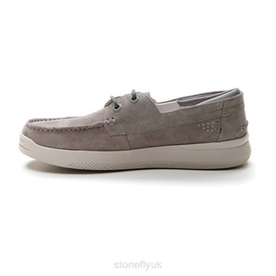 Men CUSTER 12 VELOUR Charcoal Stonefly 0BDD314 Shoes