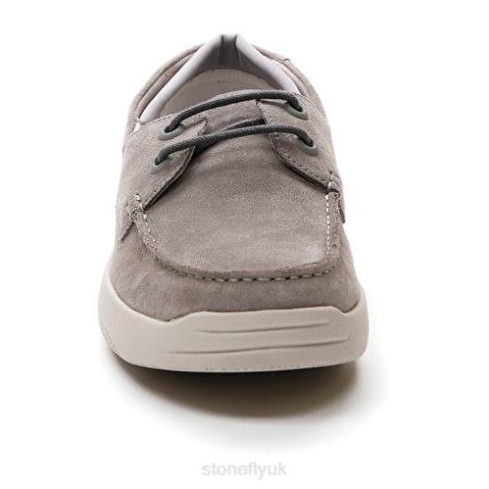 Men CUSTER 12 VELOUR Charcoal Stonefly 0BDD314 Shoes