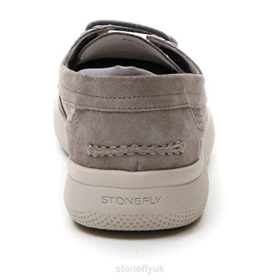 Men CUSTER 12 VELOUR Charcoal Stonefly 0BDD314 Shoes