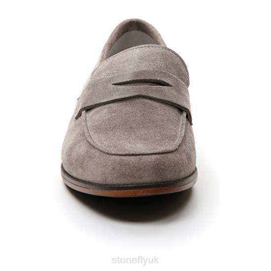 Men STEVE 4 VELOUR Charcoal Stonefly 0BDD302 Shoes