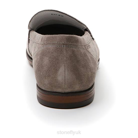 Men STEVE 4 VELOUR Charcoal Stonefly 0BDD302 Shoes