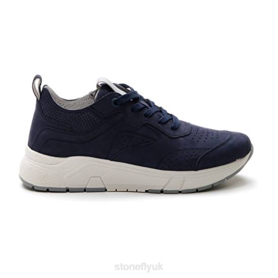 Men ACTION 23 NABUK Midnight Blue Stonefly 0BDD350 Shoes