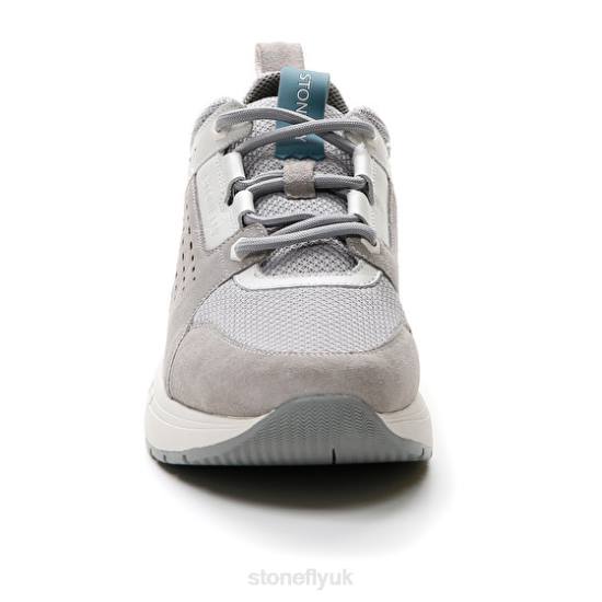 Men ACTION 24 VELOUR/ TEXTILE Gryphon Gray Stonefly 0BDD357 Shoes