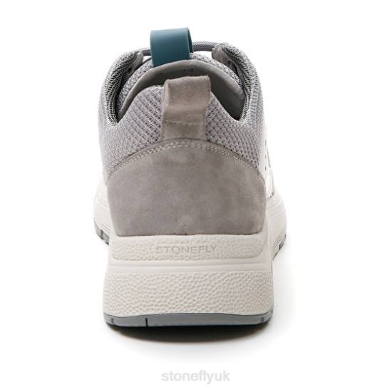 Men ACTION 24 VELOUR/ TEXTILE Gryphon Gray Stonefly 0BDD357 Shoes