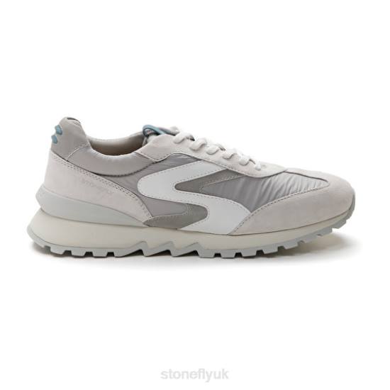 Men SIMPLY MAN 2 VELOUR/TEXTILE Glacier Gray Stonefly 0BDD339 Shoes