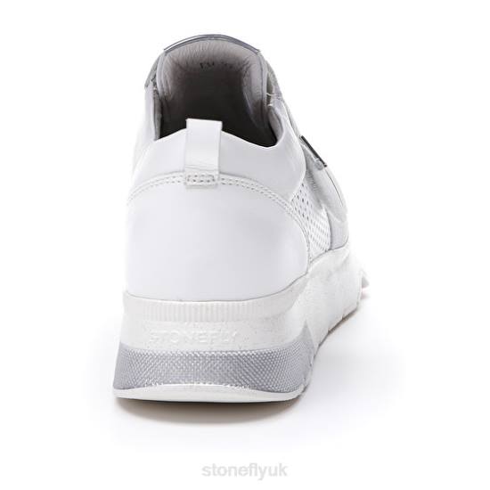 Men SPOCK 16 NAPPA White Stonefly 0BDD64 Shoes