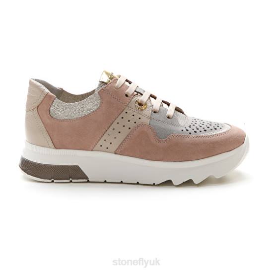 Men SPOCK 24 VELOUR Grey Pink Stonefly 0BDD62 Shoes