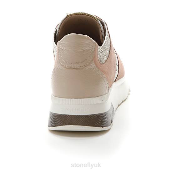 Men SPOCK 24 VELOUR Grey Pink Stonefly 0BDD62 Shoes