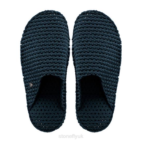 Unisex DREAM All Black/Silver Metal 2/Vapor Gray Stonefly 0BDD377 Slides