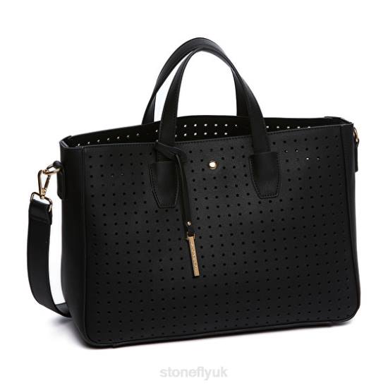 Women BORSA MELINDA 1 Black Stonefly 0BDD279 Bags