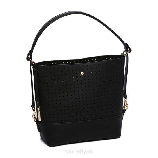 Women BORSA MILVA 1 Black Stonefly 0BDD292 Bags