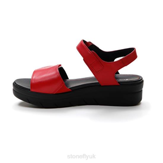 Women AQUA III 2 NAPPA Tango Red Stonefly 0BDD153 Sandals