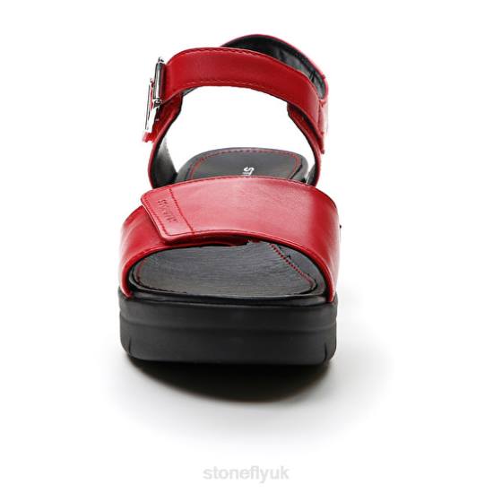 Women AQUA III 2 NAPPA Tango Red Stonefly 0BDD153 Sandals