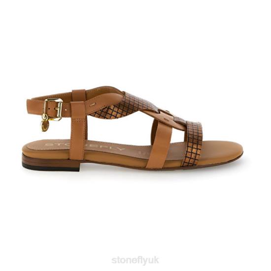 Women DAISY 6 CALF LTH/S. EMBOSSED 49 Stonefly 0BDD135 Sandals