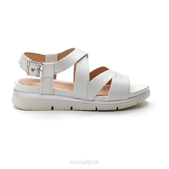 Women ELODY 18 CALF LTH 151 Stonefly 0BDD122 Sandals