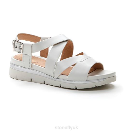 Women ELODY 18 CALF LTH 151 Stonefly 0BDD122 Sandals