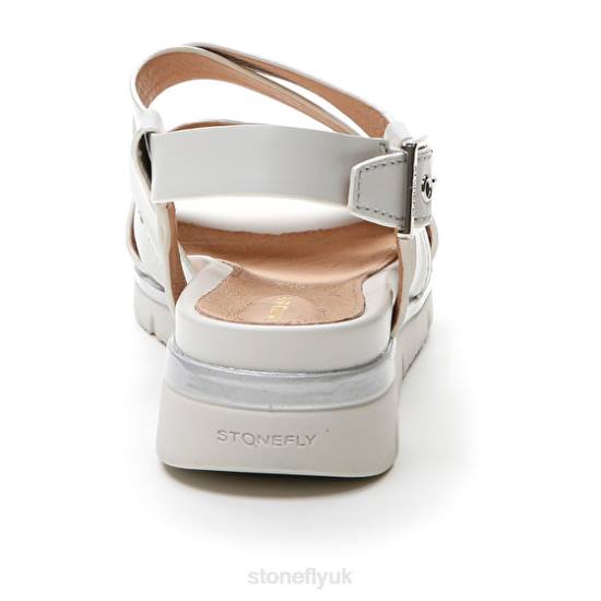 Women ELODY 18 CALF LTH 151 Stonefly 0BDD122 Sandals
