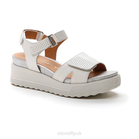 Women PARKY 15 NAPPA LTH White Stonefly 0BDD164 Sandals