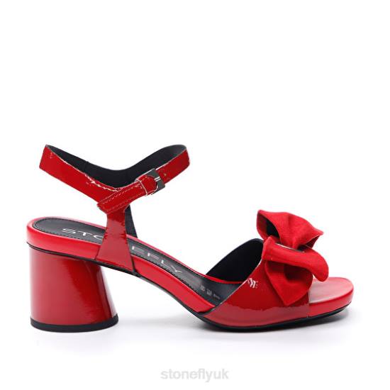 Women JENNY 3 PATENT 66A Stonefly 0BDD261 Sandals