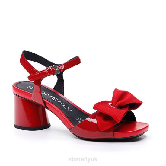 Women JENNY 3 PATENT 66A Stonefly 0BDD261 Sandals