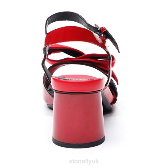 Women JENNY 3 PATENT 66A Stonefly 0BDD261 Sandals