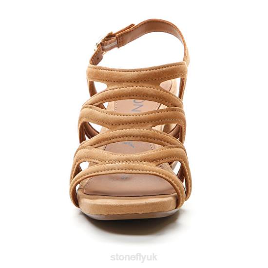 Women JENNY 6 VELOUR 08L Stonefly 0BDD254 Sandals