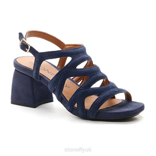 Women JENNY 6 VELOUR 144 Stonefly 0BDD255 Sandals