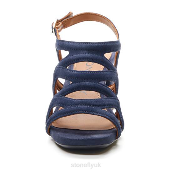 Women JENNY 6 VELOUR 144 Stonefly 0BDD255 Sandals