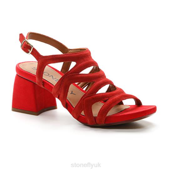 Women JENNY 6 VELOUR 600 Stonefly 0BDD256 Sandals